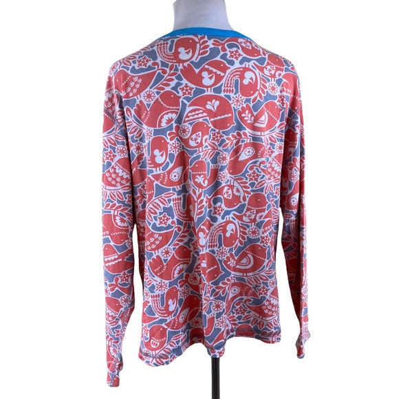 Hannah Anderson Bird Print Long Sleeve Organic Cot - Picture 2 of 3